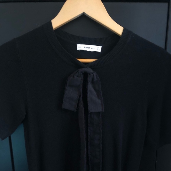 ZARA bow tie blouse - Picture 2 of 3